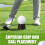 8pcs  Simulator Tees Set: 1/4" to 2" Height Control for Indoor and Outdoor Practice 5