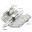 Welding Inspection Gauge 0-40mm Stainless Steel  Measuring Tool with  Angle Bite Depth 3