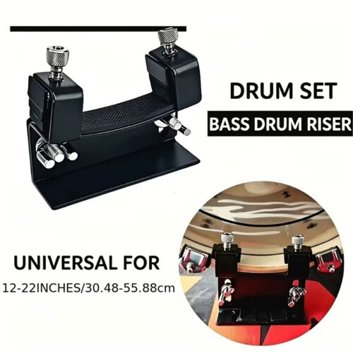 Drum Kick Drum Platform Lifter, Foot Drum Height Extender, Jazz Drum Kick Drum Elevator, Drum Height Increaser 1