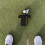 Club Alignment Wedge, Putting Positioning Mat with Storage Box, Training Aid,Practice Tool Black 5