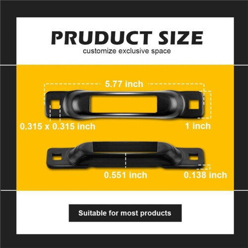 E Track Einzelsteckplatz 10er Pack 3,5 mm Schwerlaststahl E Track Einzelanker mit Einer Maximalen Arbeitslast Von 1.000 Lbs 1