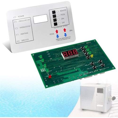 472100 Digital Display Temperature Controller Board Fit for   NT Series Pool and Spa Heater Fit 1