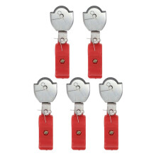 Set di 5 Pulegge per Fune In Acciaio Resistente, A Doppia Puleggia, con Garanzia di Sicurezza e Facile Installazione per Magazzini.