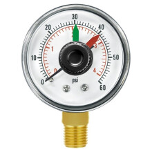 ECX271261 Pool Pressure Gauge Fit for Select Filter & Multiport Valve PRO/HCF/Perflex Series Sand Filter