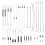 36 Pcs Throttle Return Springs for  Briggs Engine Throttle Spring Assortment Kit with Return, Speed Control Springs 1