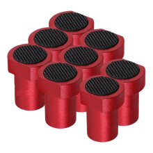 8pcs Bench Dogs,Non-Slip Bench Dog Clamp Aluminum Workbench Dogs Stops for Tables, Woodworking & DIY Projects 19mm