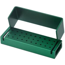 Organisateur de Rangement pour Fraises Ă 30 Trous, Compatible avec les Fraises Ă Haute et Basse Vitesse, Vert