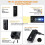 EDC Keychain Flashlight Waterproof Portable Work Light  Pocket Flashlight 580Lm for Outdoor Emergency Camping 5