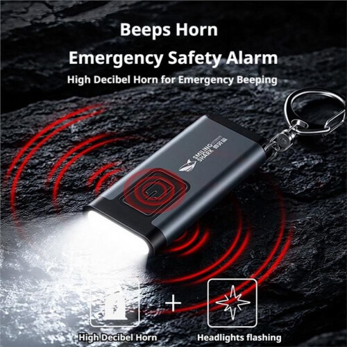 SMILING  Multifunctional Keychain Flashlight USB  Flashlight with COB Work Light Keyring Camping Walking Pocket Lamp 2