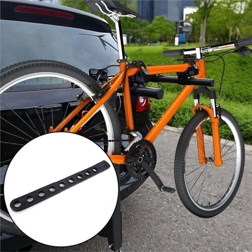 12Pcs Bike Rack Stabilizer Straps, Replacement Rubber Strap Kit , Wheel Securing Straps for Bike Racks 1