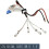 For Bafang M620 G510 Mid-Drive Motor,for M620 G510 48V/52V 1000W Controller Cable,UART Version Cable 5
