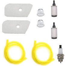 530150253 Air Filter + Fuel Primer Bulb for 128CD 128L 128LD 128LDX 128R 128RJ C1Q-W40A Trimmer