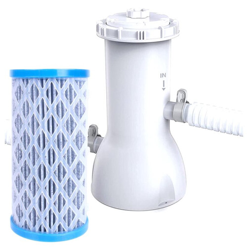 Reusable Pool Filter Cartridge 6 Set Activated Carbon Filter for More Than Ground Swimming Pool Pump System 1