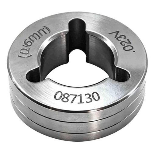 3 Rolos de Acionamento com Ranhura em V de 0,6 mm/0,023 Polegadas Compatíveis com para Millermatic 200 210 212 250 251 252. Substitui 87131 087131 1