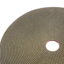 4" Diamonds Polishing Pad Electorplated Diamonds Sanding Discs Abrasives Tool Glass Metal Stone Grinding 400