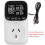 Digital Thermostat Socket, Temperature-Controlled Socket (Suitable for Heating and Cooling), with Display AU Plug 2