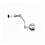 Medium Foldable  Fishing Reel Handle Fishing Reel Handle Replacement Rocker for 2500-4000 Handle Silver 1