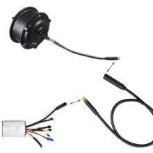 9-Poliges Nabenmotor-Verlängerungskabel, Stecker und Buchse, Kabelbaum für Bafang Elektrofahrrad-Umbausatz - 150 cm