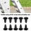 20 PCS Rubber Plugs Bicycle Frame M5 Threaded Holes Tool M5 Water Bottle Cage Screw Hole Plug 2