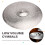 Prato de Percussão de Baixo Volume 14 Polegadas Prato de Bateria Efeito de Furo Pratos Duráveis para Bateristas Prática Interna Prata 5