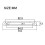 Guitar Pickup Bar Bridge Saddle for Guitar Piezo Pickup Onboard Micro Preamp System Instrument Accessory 6 String 4