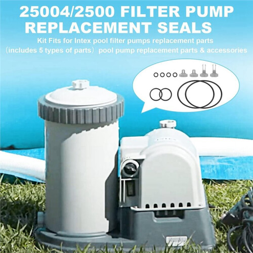 25004/2,500 Filter Pump Seals Kit Fits for  Pool Filter Pumps Replacement Parts Pool Pump Replacement Accessories 1