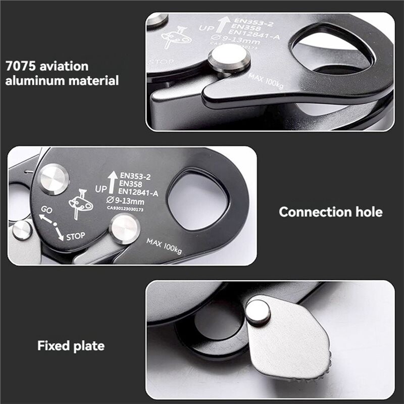 Mobile Rope Grab Self-Locking Device Height Fall Protection Fall ...
