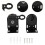 Replacement Mounting Brackets for Outdoor Sun Shades Cordless Roller Blind 2pc 2