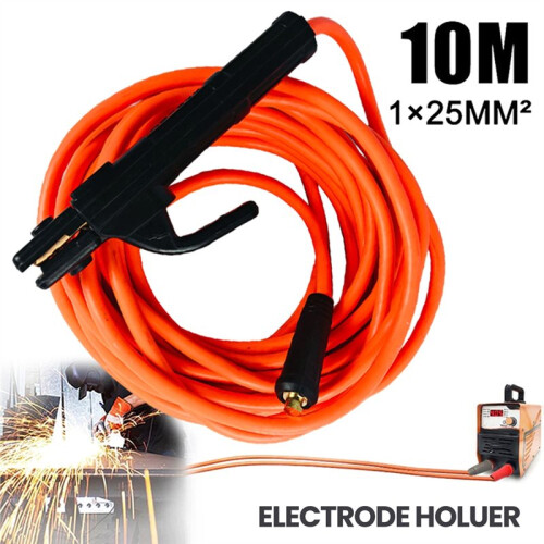 10M Welding Wire Cable 300A Heavy Duty Power Welding Tools Welding Electrode Holder Cables Welding Machine Accessories 1