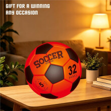 Rechargeable Light Soccer Glow in the Dark Balls Outdoor Sports Soccer Night Game Birthday Gift for Kids