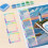 Reusable Release Diamond Art Film for Adult, 30 Sheets, 6 Gradient Patterns Non-Stick Zero Residue Covers 6