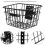 Iron Wire Front Basket Universal Storage Cargo Basket for Electric Scooter Bicycle with Mounting Bracket 2