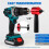 Rivet Nut Tool Adapter for Cordless Drill Electric Newly Labor-Saving Rivet, Professional Rivet Nut Tool Kit with Case 2