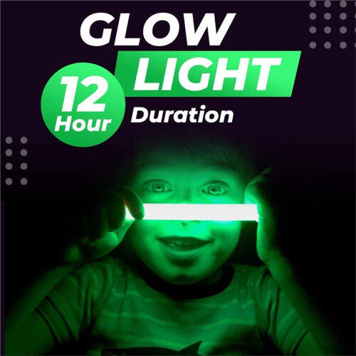 32 Bastões de Luz Verde  de 6 Polegadas - Perfeito para Festas e Emergências 2