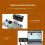 M-VAVE POCKET Guitar Amplifier Speaker Multi Effect Pedal Processor Rechargeable Speaker for Performance 8