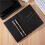 A7 Black Notebook - Compact for -the-Go Planning with Inner Page Options 4