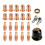 23pack Electrode Nozzle 59182 59164 65A for Harbor Freight Titanium Plasma65 TI-PC65 Torch 2