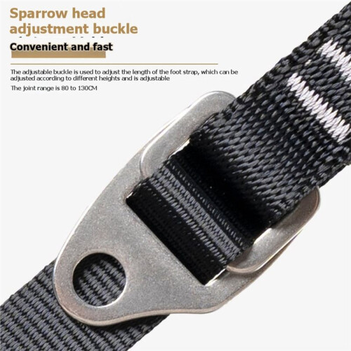 Safety Arborist Tree Climbing Loop Footer Ascender Webbing Equipment Adjustable Ascender Foot Loop Stirrup/Strap 2