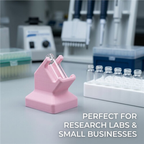 2 Pcs 3D Printing Peptide Vial Label Applicator Tool for 3mL and 10mL Ergonomic Tilted for DIY & Lab 1