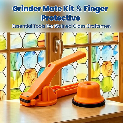 Grinder Mate Kit Include Grinder Cookie DIY Enthusiasts Glass Holding Tool Improve Efficiency 1