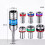Universal Joint Swivel Socket Adapter Hex Socket Extension Bar Quick Release Converter Tool for Power Drill Screwdriver 6