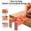 35mm Concealed Hinge Jig with Magnetic Stopper, Precise Cabinet Door Hinge Installation & Alignment Tool 3