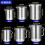 40 Pcs Plastic Test Tubes with Rack, Graduated Cylinders, Beakers, Flasks & Pipettes 7