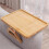 1pcs Wood Sofa Arm Tray Foldable Rectangular Snack & Fruit Platter Portable Couch Armrest Table for Living Room 2