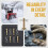 Kit di 8 Perni di Sicurezza e Coppiglie per Spazzaneve, Codici 738-04124A e 714-04040. 2