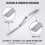 BrickTuck Pointing Trowel Tool - 4-Piece Stainless Steel Double Ended Bricks Jointer Cement Tools Set for Masonry 5