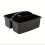 6 Pack Classroom Caddy with Handle, 3 Compartments Plastic Storage Caddy Organizer for School, Home and Office 9