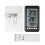 Digital Thermometer Meter with Clock Function Outdoor Indoor LCD Wireless Electronic Thermometers Weather Station 5