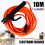 10M Welding Wire Cable - 300A Heavy Duty Power Cable for Welding Tools Electrode Holder 3