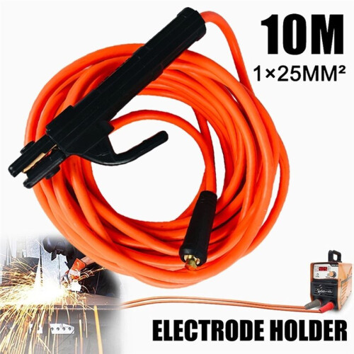 10M Welding Wire Cable - 300A Heavy Duty Power Cable for Welding Tools Electrode Holder 2